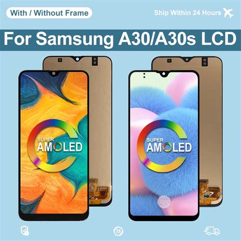 Pantalla T Ctil LCD Super AMOLED Para Samsung Galaxy A30 A30S SM A30S