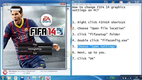 How To Change Fifa Graphics Setting On Pc Youtube