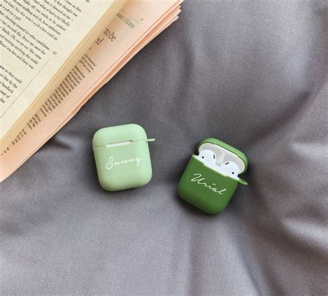 Custom Airpods Case Personalized Protective Cover With Cute - Etsy