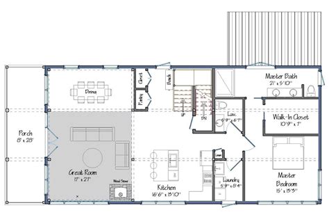 Modern Barn Homes Floor Plans | plougonver.com