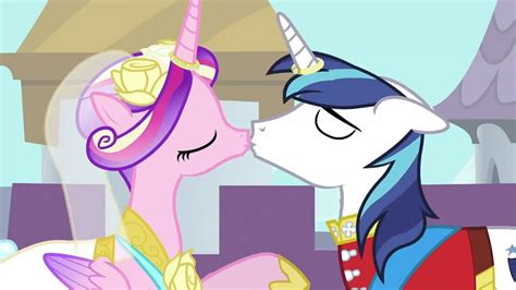 Happily Ever After Mlp Fim Shining Armor And Princess Cadance Photo