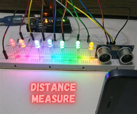 Distance Measurement Project Using Arduino And Ultrasonic