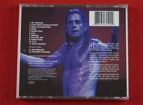 Ozzy Osbourne No More Tears CD Mr Tinkertrain Mama I M Coming Home New