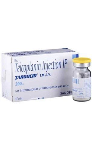 Targocid Teicoplanin 400 Mg Injection At Rs 1500 Vial Jamia Nagar