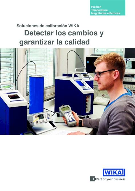 PDF Soluciones de calibración WIKA Detectar los cambios y DOKUMEN TIPS