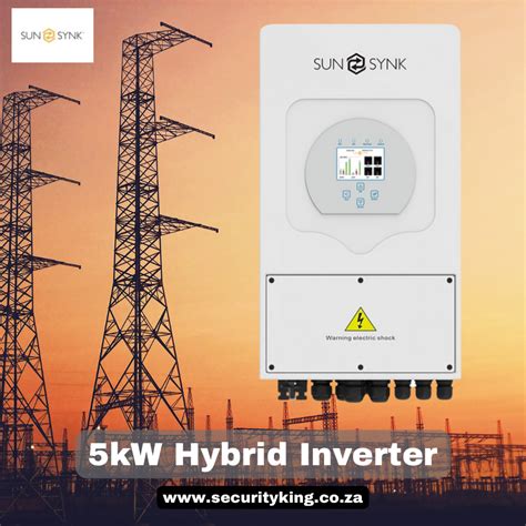 Sunsynk 5kw Hybrid Inverter 48v Securityking