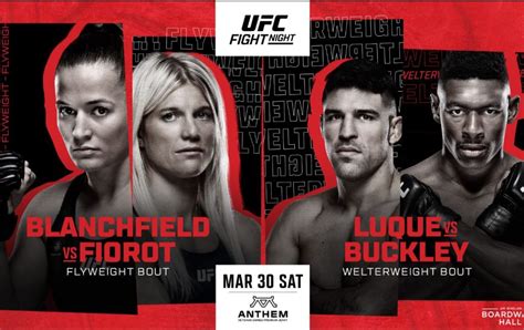 UFC Atlantic City Blanchfield Vs Fiorot Weigh In Results 1