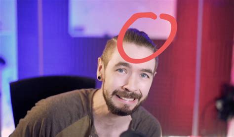 Why Is The Blue On The Red Side On His Hair R Jacksepticeye