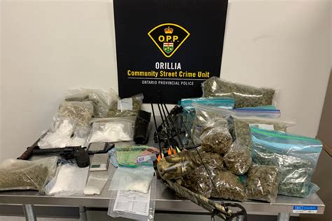 OPP Seize Drugs Weapons In Substantial Orillia Bust Barrie News