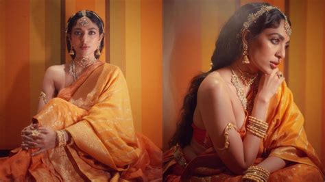 Fashion Friday Sobhita Dhulipala Mesmerises In Silk Saree And Traditional Jewellery