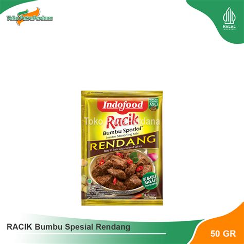 Jual Indofood Racik Bumbu Spesial Rendang Gr Shopee Indonesia