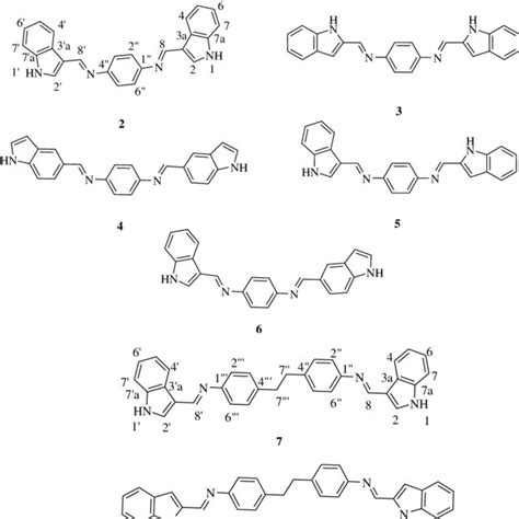 Chemical Structures Of The Synthesized Bis Indole Derivatives 2 9