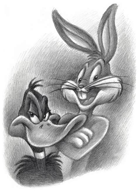 Bugs Bunny Daffy Duck Fine Art Giclée Joan Vizcarra Catawiki