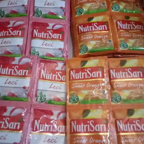 Jual Nutrisari Isi 10 Sachet Nutri Sari Leci NUTRISARI JERUK