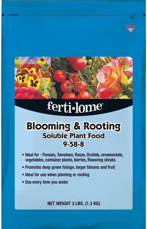 Amazon Fertilome 11772 Blooming Rooting Soluble Plant Food 9