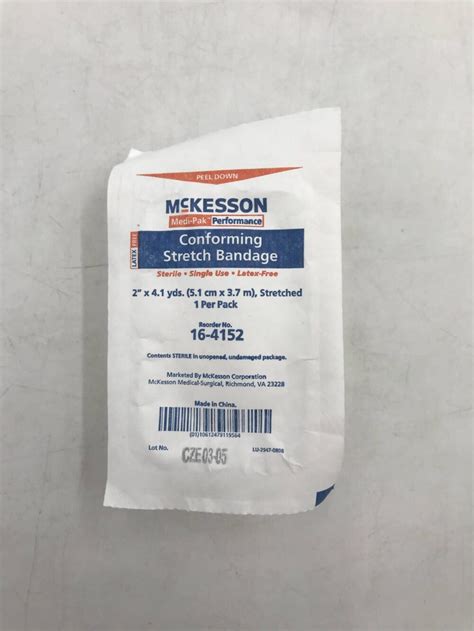 McKesson 16 4152 Medi Pak Performance Conforming Stretch Bandage 2 X 4