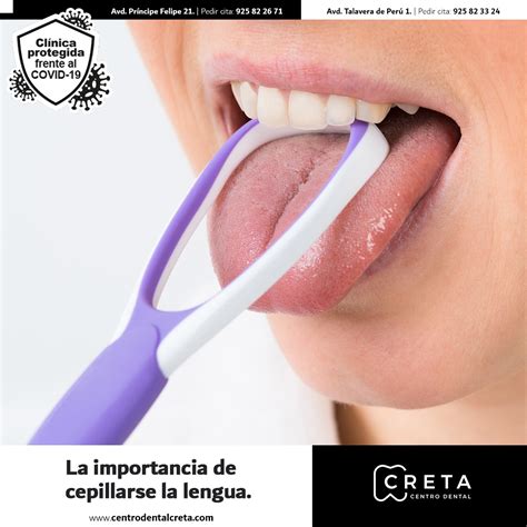 Higiene Bucodental Beneficios De Cepillarse La Lengua Centro Dental Creta Siempre Cerca De Ti