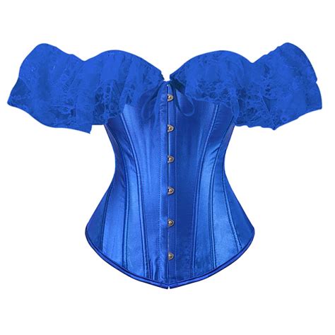 Corset Ciganinha Azul Atelier Cigana Da Estrada