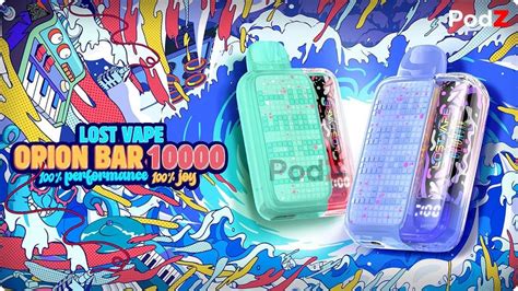 Review Lost Vape Orion Bar 10000 Ngoại Hình Độc Lạ Podz Việt Nam