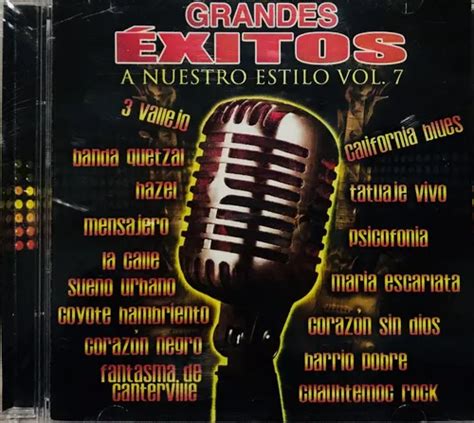 Grandes Éxitos A Nuestro Estilo Vol 7 Cd Nuevo Sellado