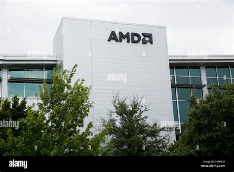 A Logo Sign Outside Of A Facility Occupied By Advanced Micro Devices