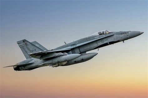 RCAF McDONNELL DOUGLAS F A 18 HORNET Photograph By Derek Beattie Fine