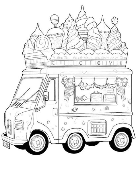 Pin By Morgan Widdison On Crafts Coloring Pages Ice Cream Coloring