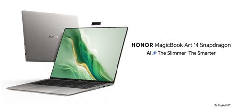 Honor Magicbook Art With Snapdragon X Elite Platform And On Device