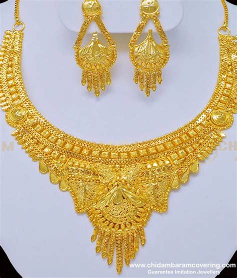 Top Gold Necklace Design Images For Wedding Amazing Collection