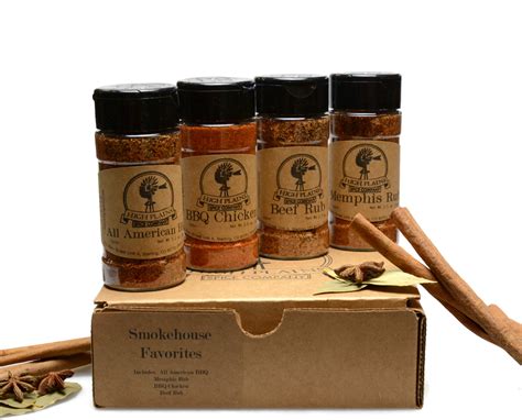 Smokehouse Favorites ~ Bbq Rub And Spices T Set ~ High Plains Spice