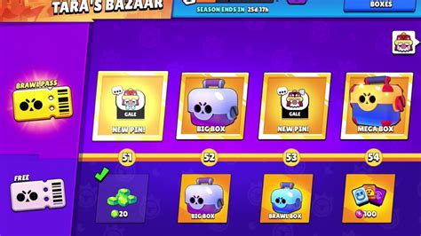 Brawl Stars Collecting All Rewards From Brawl Pass And Opening 17 Brawl