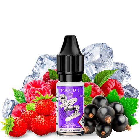 Eliquide Go T Cassis Framboise Fraise Des Bois Protect Sel De Nicotine