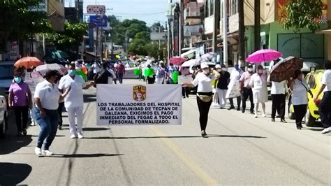 Protestan Trabajadores De Salud Por Pago De Fegac Amagan Con No