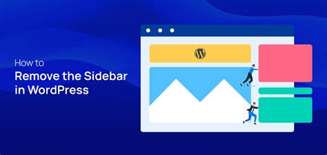 How To Remove Sidebar From WordPress Website WPCred