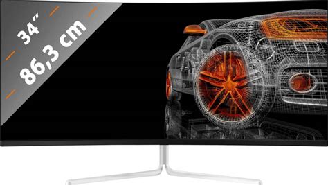 LC Power LC M34 UWQHD 100 C V2 Ultrawide VA Curved Gaming Monitor 34