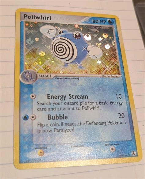 Poliwhirl Firered Leafgreen Reverse Holo Ebay