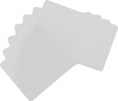 Zebra PVC Cards 30 Mil White 500 Pack POSdata Eu