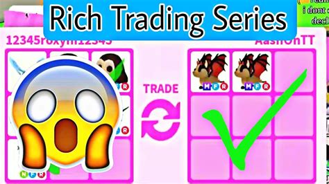 Super Rich Adopt Me Trading Episode YouTube