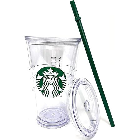 Amazon Starbucks Mermaid Scale Clear Acrylic Cold Cup Grande