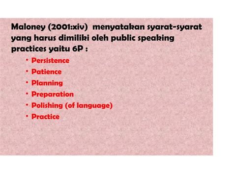 Memahami Dasar Dasar Public Speaking Ppt