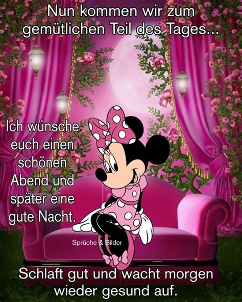 Pin by Beate Stebel on Grüße für alle Tage Minnie Minnie mouse Disney