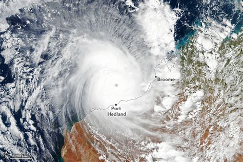 Tropical Cyclone Ilsa Reaches Western Australia Earth