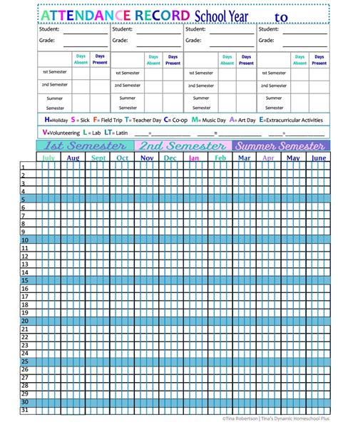 40+ FREE Attendance Tracker Templates [Employee, Student, Meeting]