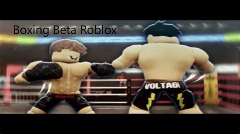 Boxing Beta Roblox Youtube