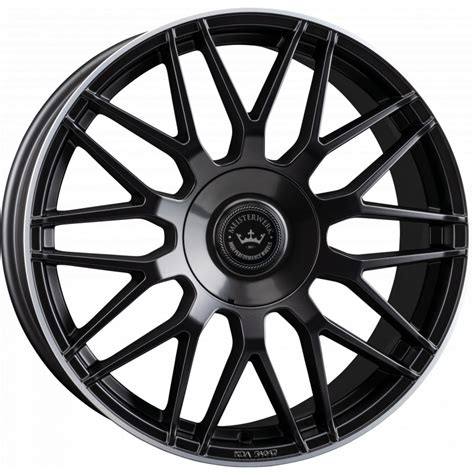 Meisterwerk Wheels MW17 Black Lip Polished Felgenshop De