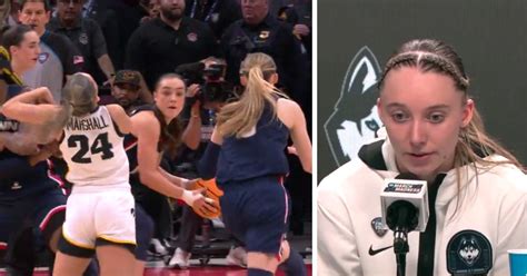 Watch: Paige Bueckers Responds to Controversial Call in Game Against ...