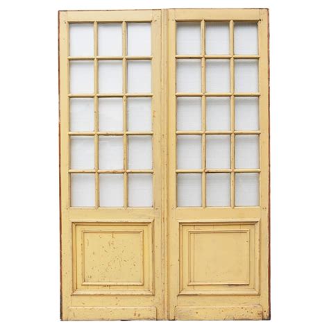 Set of Glazed French Interior Doors For Sale at 1stDibs | interior