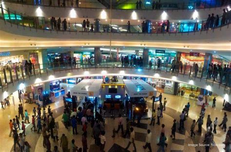 biggest mall  india top   shopping dining  entertainment