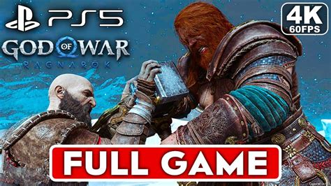 GOD OF WAR RAGNAROK Gameplay Walkthrough Part 1 FULL GAME [4K 60FPS PS5 ...