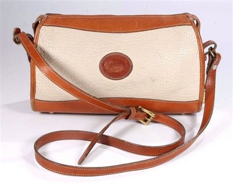 Dooney And Bourke Vintage Classic S Two Tone Crossbody Handbag